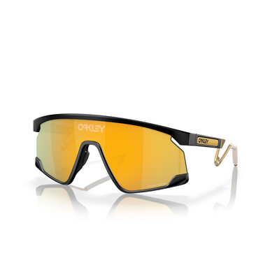 Gafas de sol Oakley BXTR METAL 923701 matte black - Vista tres cuartos