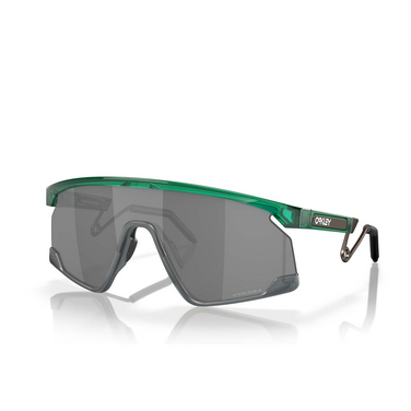 Oakley BXTR METAL Sunglasses 923705 transparent viridian - three-quarters view