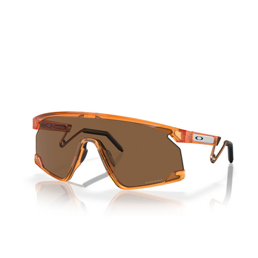 Oakley BXTR METAL Sunglasses 923710 transparent ginger - three-quarters view