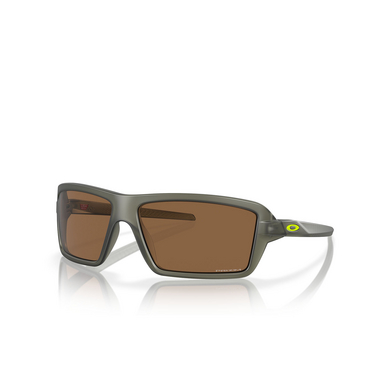 Oakley CABLES Sunglasses 912919 matte olive ink - three-quarters view