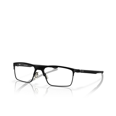 Oakley CARTRIDGE Eyeglasses 513701 satin black - three-quarters view