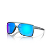 Lunettes de soleil Oakley CASTEL 914713 matte silver / blue colorshift - Vignette du produit 2/4