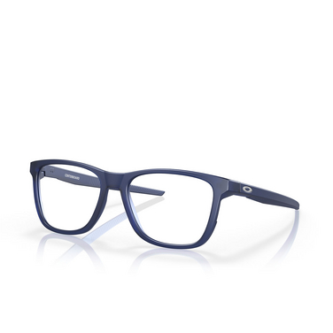 Occhiali da vista Oakley CENTERBOARD 816308 matte translucent blue - tre quarti