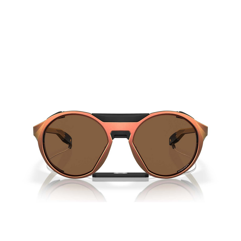 Lunettes de soleil Oakley CLIFDEN 944023 matte red gold colorshift - 1/4