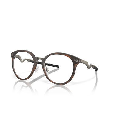 Occhiali da vista Oakley COGNITIVE R 818104 polished brown tortoise - tre quarti
