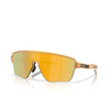 Lunettes de soleil Oakley CORRIDOR SQ 941504 matte transparent light curry - Vignette du produit 2/4