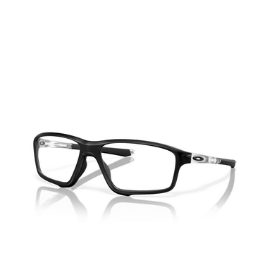 Oakley CROSSLINK ZERO Eyeglasses 807603 matte black - three-quarters view