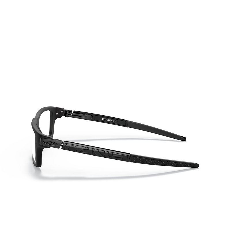 Oakley CURRENCY Eyeglasses 802601 satin black - 3/4