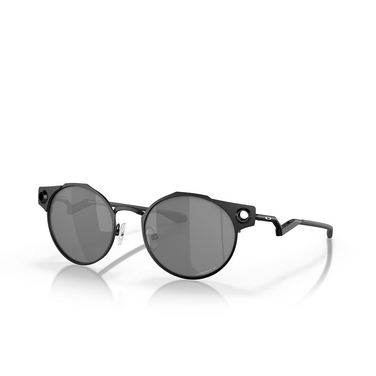 Oakley DEADBOLT Sonnenbrillen 604603 satin black - Dreiviertelansicht