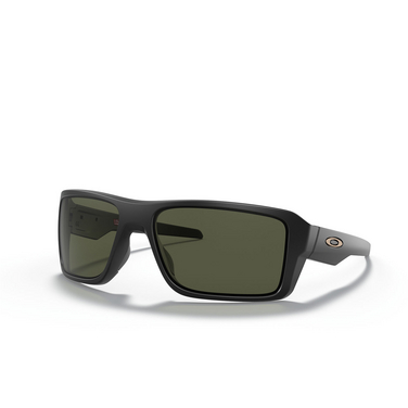 Gafas de sol Oakley DOUBLE EDGE 938001 matte black - Vista tres cuartos