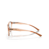 Gafas graduadas Oakley DRAW UP 805707 polished transparent sepia - Miniatura del producto 3/4