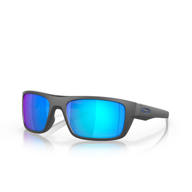 Oakley DROP POINT Sunglasses 936706 matte dark grey - three-quarters view