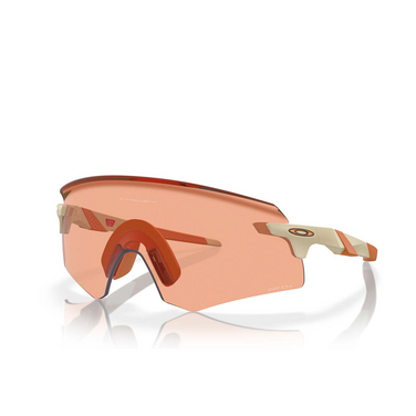 Oakley ENCODER Sunglasses 947125 matte sand - three-quarters view