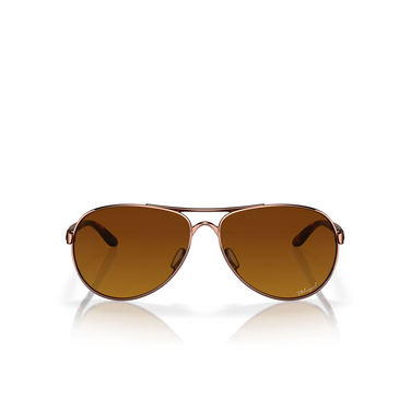 Gafas de sol Oakley FEEDBACK 407914 rose gold - Vista delantera