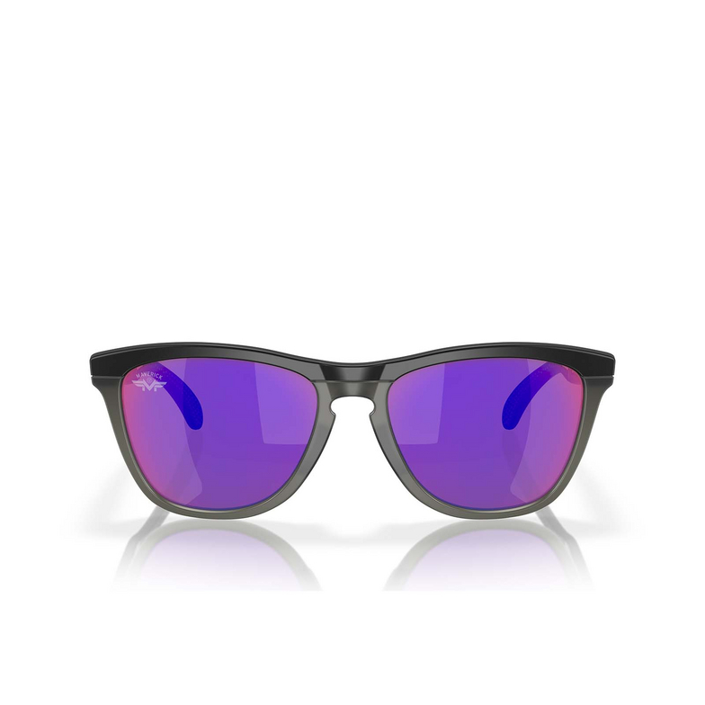 Oakley FROGSKINS RANGE Sunglasses 928413 matte black / matte grey smoke - 1/4