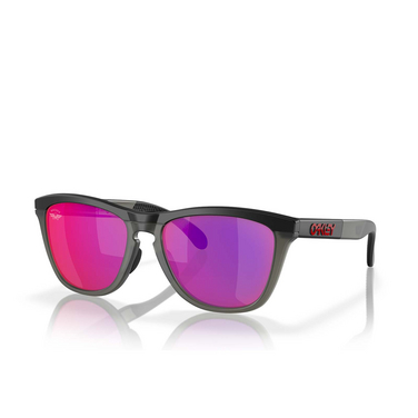 Oakley FROGSKINS RANGE Sunglasses 928413 matte black / matte grey smoke - three-quarters view