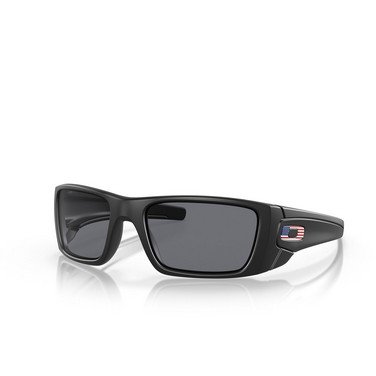 Oakley FUEL CELL Sunglasses 909638 matte black - three-quarters view