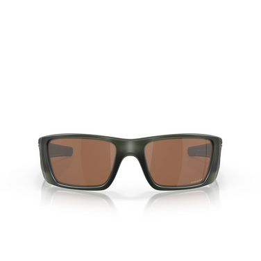 Occhiali da sole Oakley FUEL CELL 9096J7 matte olive ink - frontale