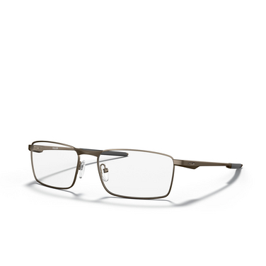 Oakley FULLER Eyeglasses 322702 pewter - three-quarters view