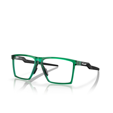 Oakley FUTURITY Eyeglasses 805206 transparent dark viridian - three-quarters view