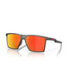 Gafas de sol Oakley FUTURITY SUN 948204 satin grey smoke - Miniatura del producto 2/4