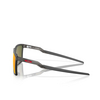 Gafas de sol Oakley FUTURITY SUN 948204 satin grey smoke - Miniatura del producto 3/4