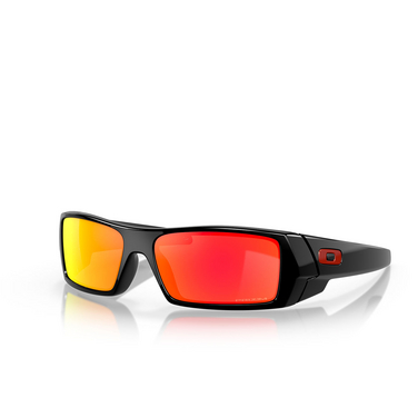 Oakley GASCAN Sunglasses 901444 polished black - three-quarters view