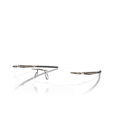 Oakley GAUGE 3.1 Eyeglasses 512602 pewter - three-quarters view