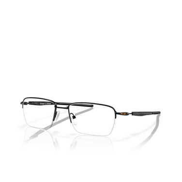 Oakley GAUGE 3.2 BLADE Eyeglasses 512804 polished black - three-quarters view