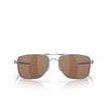 Gafas de sol Oakley GAUGE 8 412409 polished chrome - Miniatura del producto 1/4