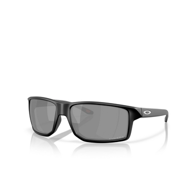 Gafas de sol Oakley GIBSTON XL 947001 matte black - Vista tres cuartos