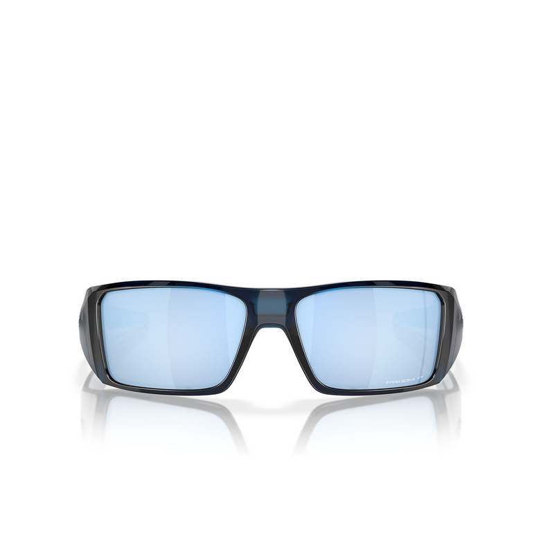 Occhiali da sole Oakley HELIOSTAT 923114 transparent poseidon - 1/4