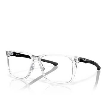 Oakley HIP TONE Eyeglasses 818203 polished clear - three-quarters view