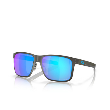 Oakley HOLBROOK METAL Sunglasses 412307 matte gunmetal - three-quarters view
