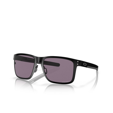 Oakley HOLBROOK METAL Sunglasses 412311 matte black - three-quarters view