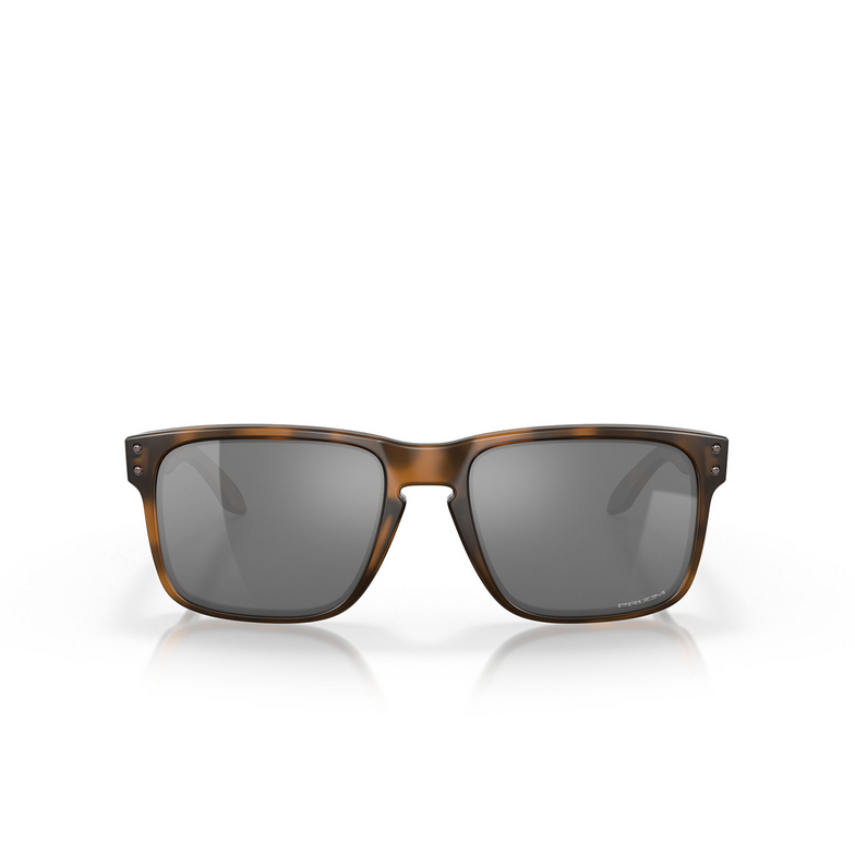 Gafas de sol Oakley HOLBROOK 9102F4 matte brown tortoise - 1/4