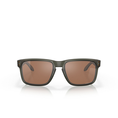 Lunettes de soleil Oakley HOLBROOK 9102G6 matte olive ink - Vue de face