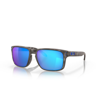Oakley HOLBROOK Sunglasses 9102G7 matte black tortoise - three-quarters view