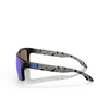 Occhiali da sole Oakley HOLBROOK 9102H0 matte black prizmatic - anteprima prodotto 3/4