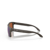 Occhiali da sole Oakley HOLBROOK 9102J8 woodgrain - anteprima prodotto 3/4