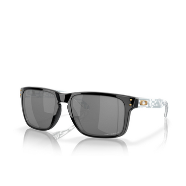 Oakley HOLBROOK XL Sunglasses 941743 black - three-quarters view