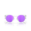 Lunettes de soleil Oakley HSTN METAL 927902 matte clear - Vignette du produit 1/4