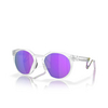 Lunettes de soleil Oakley HSTN METAL 927902 matte clear - Vignette du produit 2/4