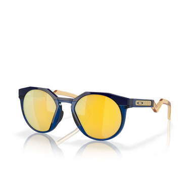 Oakley HSTN Sonnenbrillen 924211 navy / transparent blue - Dreiviertelansicht