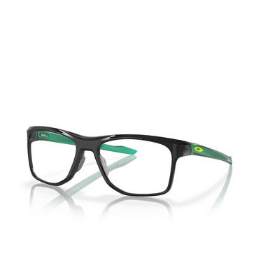 Oakley KNOLLS Eyeglasses 814405 polished black ink - three-quarters view