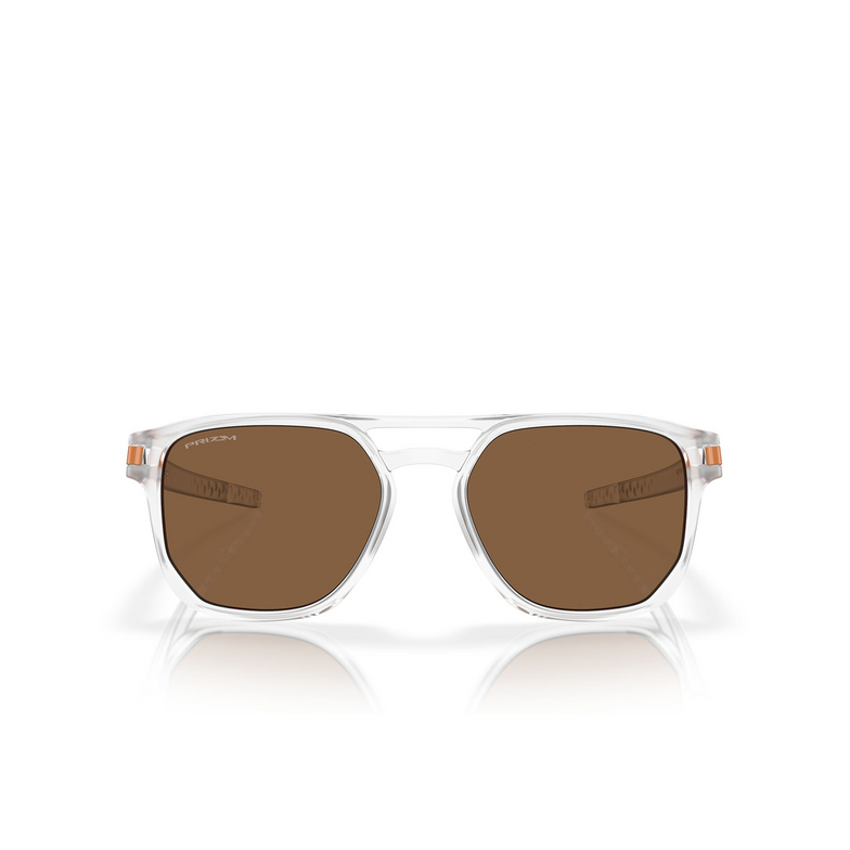 Lunettes de soleil Oakley LATCH BETA 943611 matte clear - 1/4