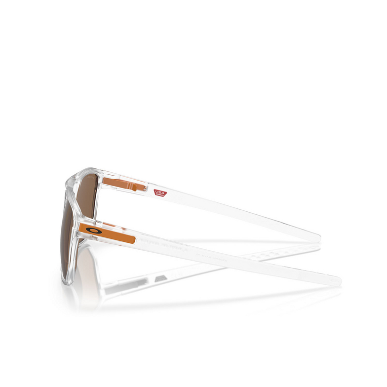 Lunettes de soleil Oakley LATCH BETA 943611 matte clear - 3/4