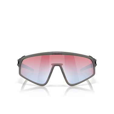 Lunettes de soleil Oakley LATCH PANEL 940412 matte grey smoke - Vue de face