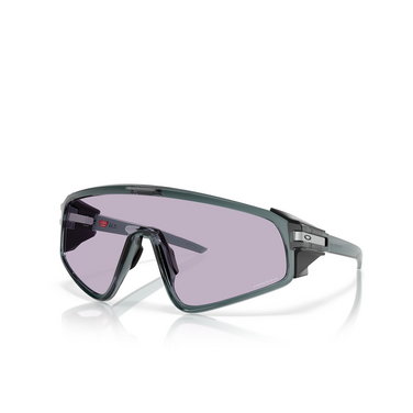 Oakley LATCH PANEL Sunglasses 940413 crystal black - three-quarters view