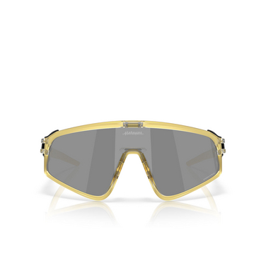 Lunettes de soleil Oakley LATCH PANEL 940414 gold grass - Vue de face